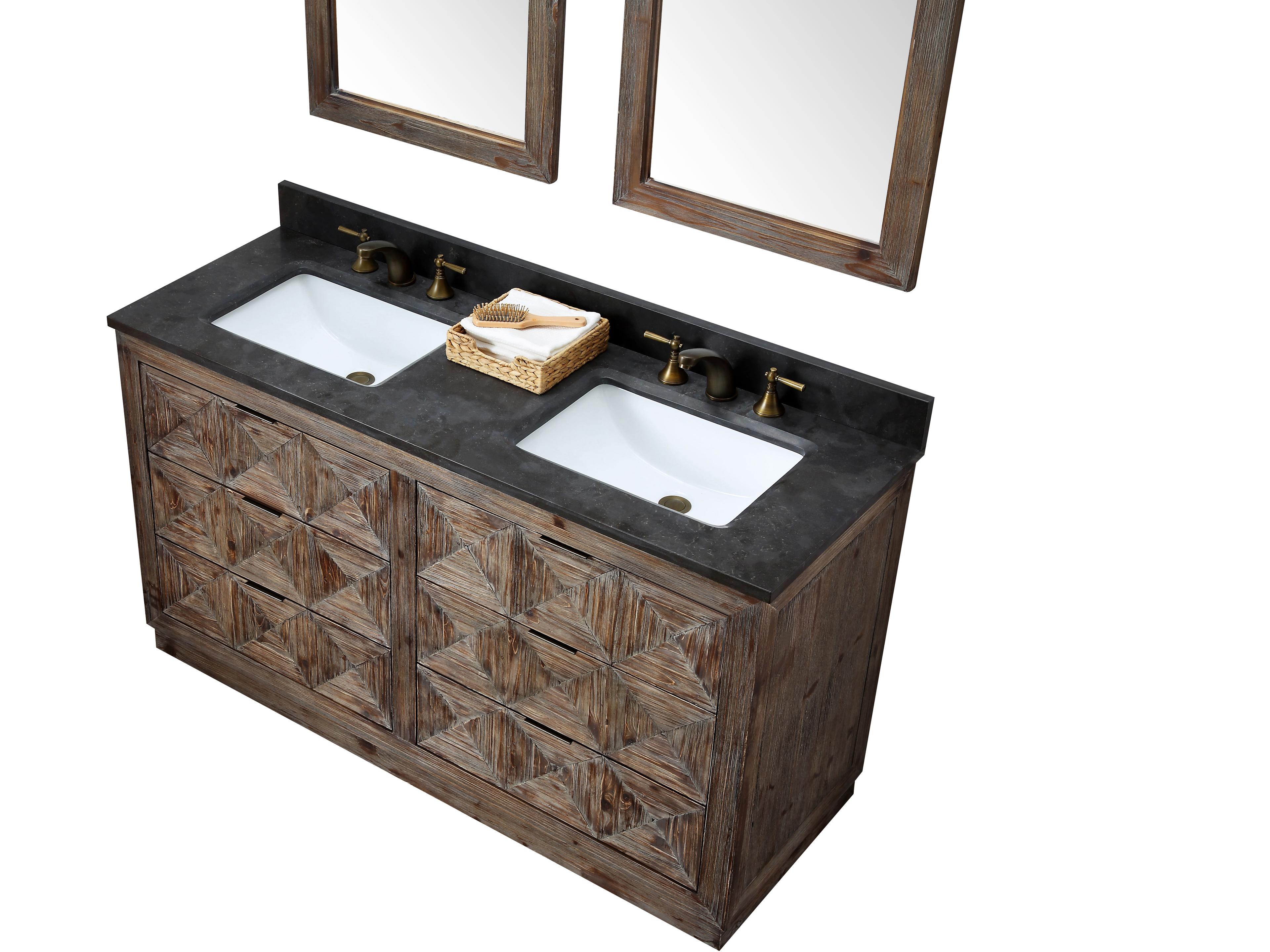 Legion Furniture Wh Series Brown Vanity