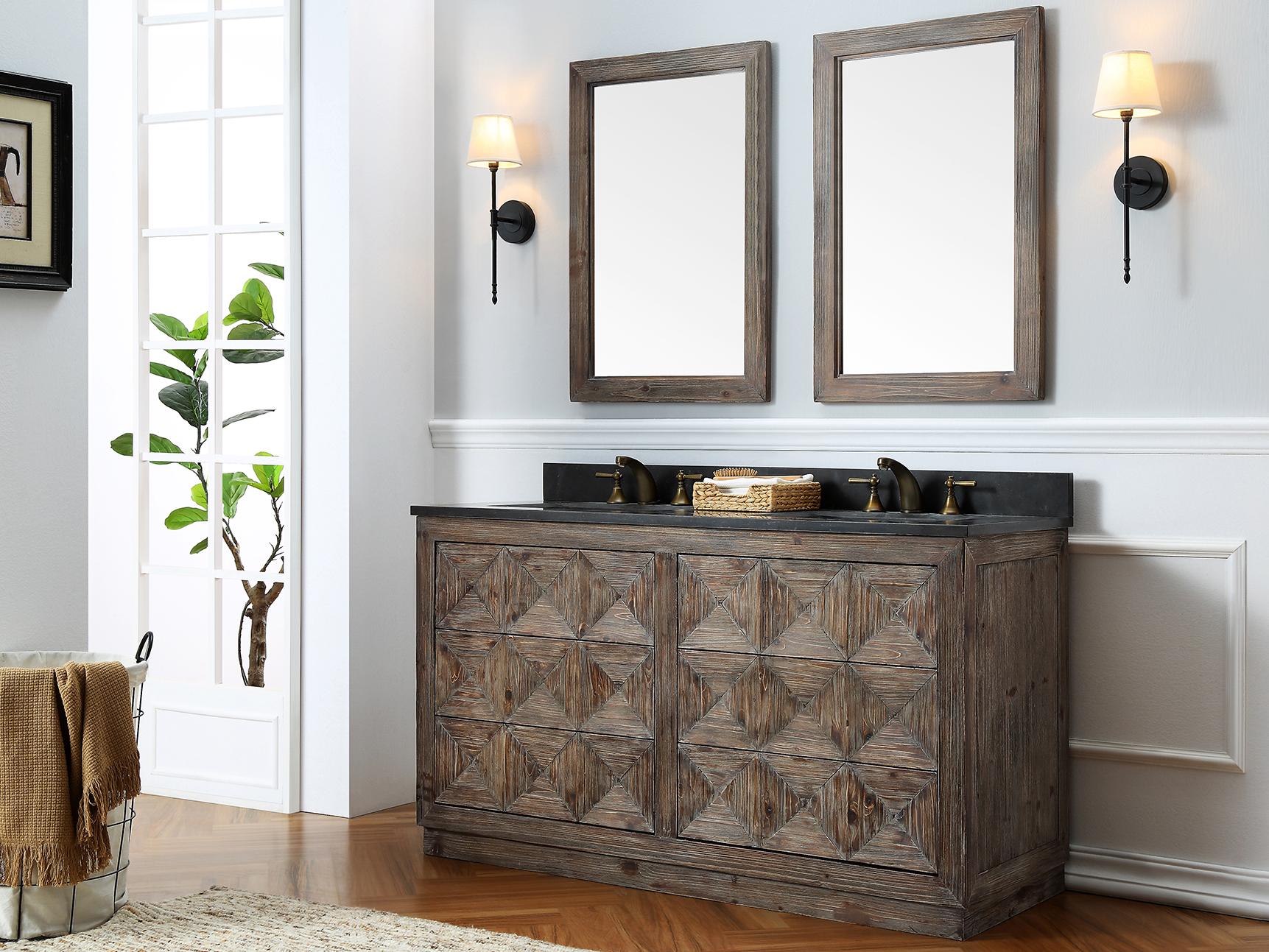 Legion Furniture Wh Series Brown Vanity