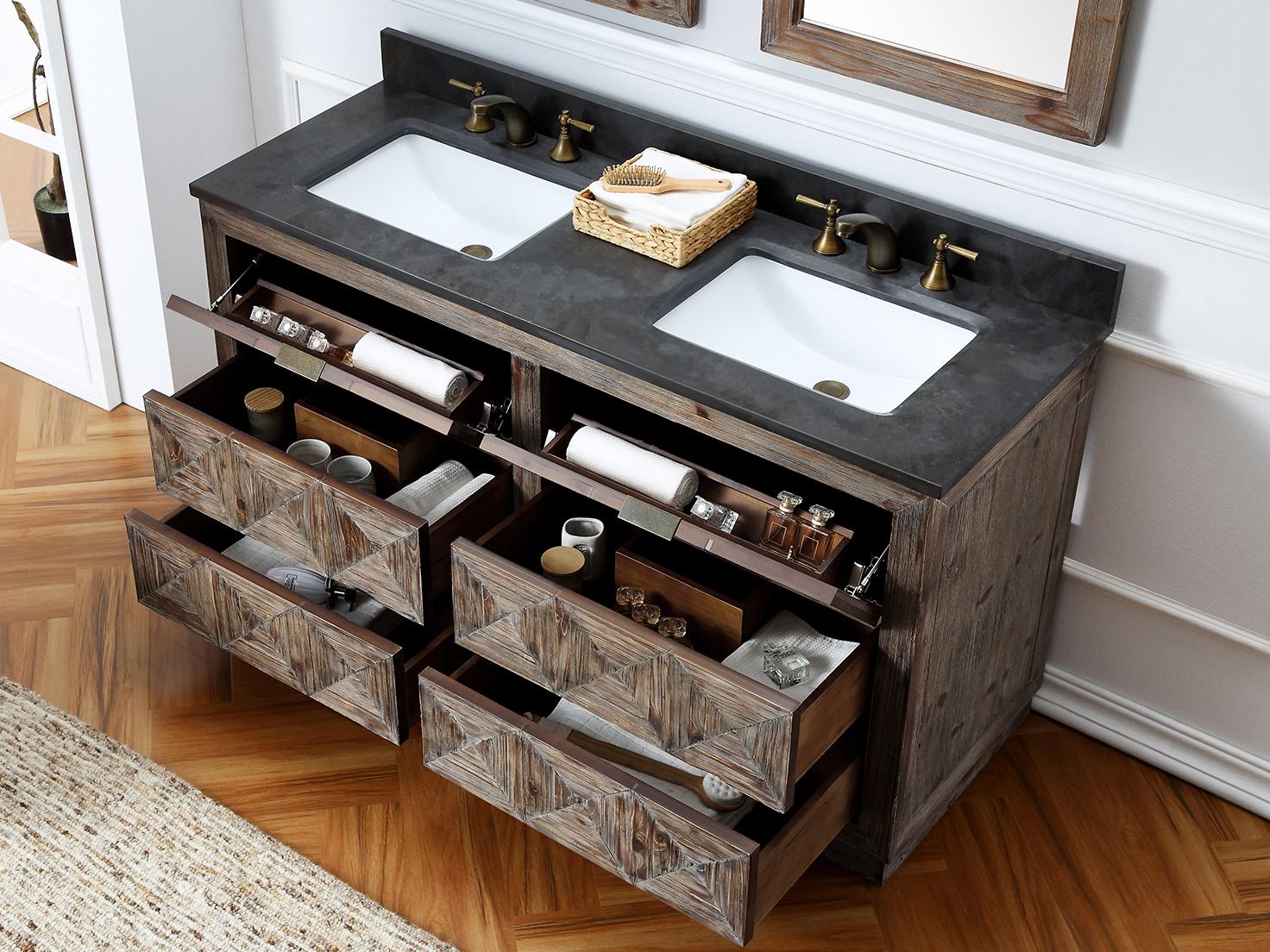 Legion Furniture Wh Series Brown Vanity