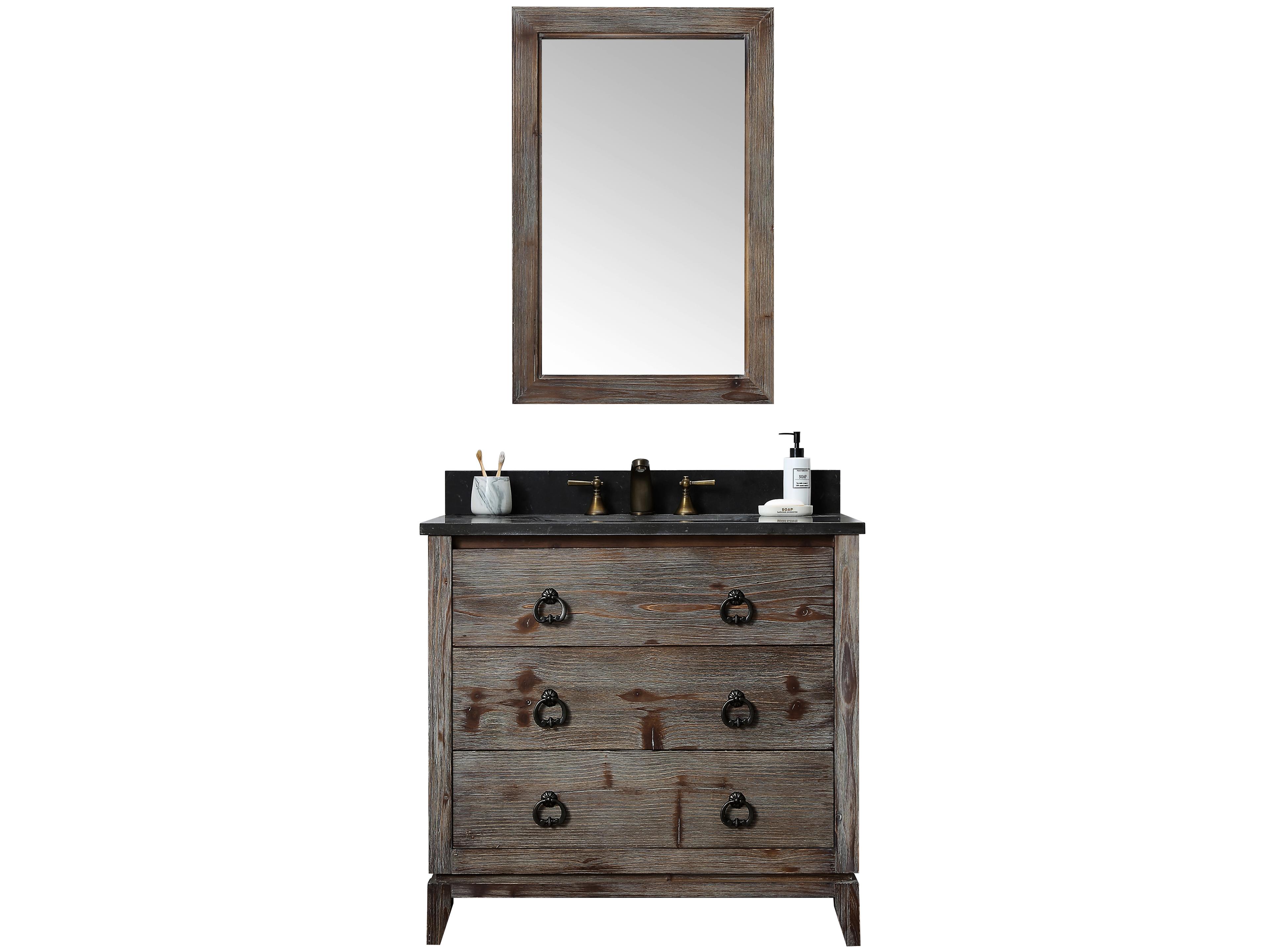 Legion Furniture Wh Series Brown Vanity