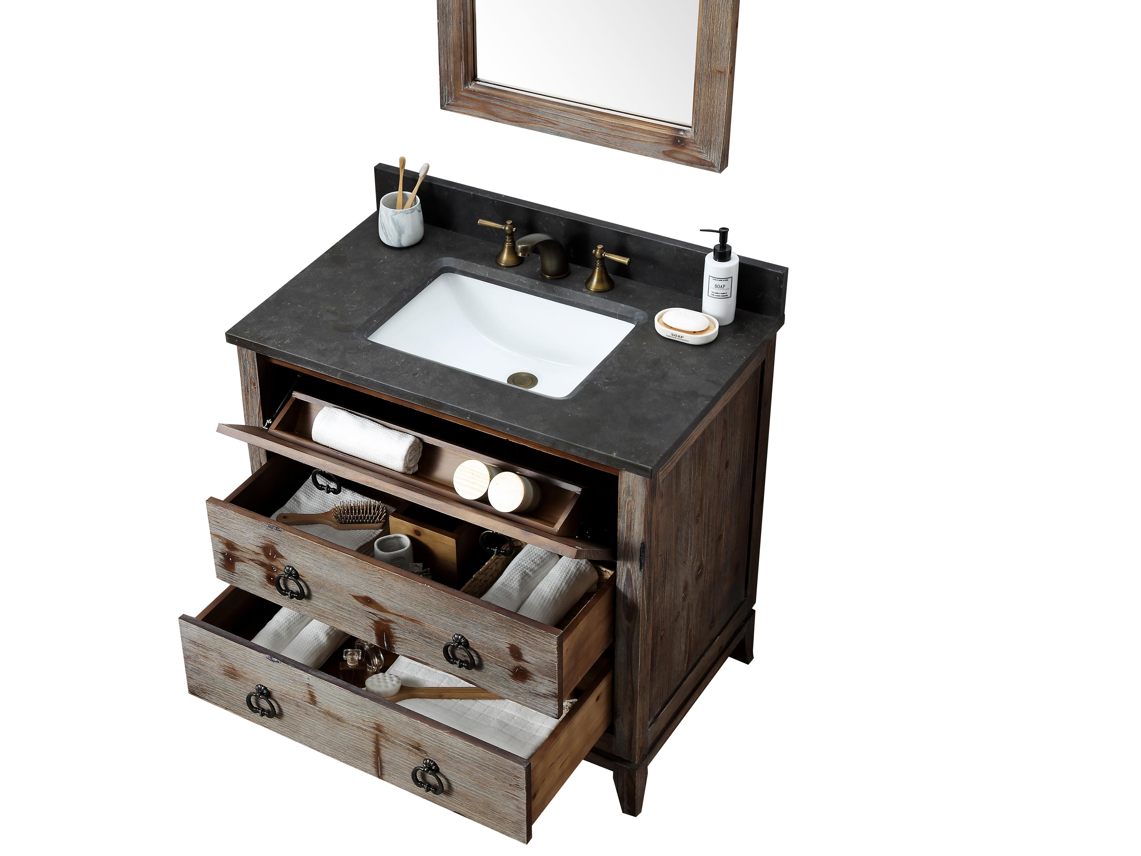 Legion Furniture Wh Series Brown Vanity