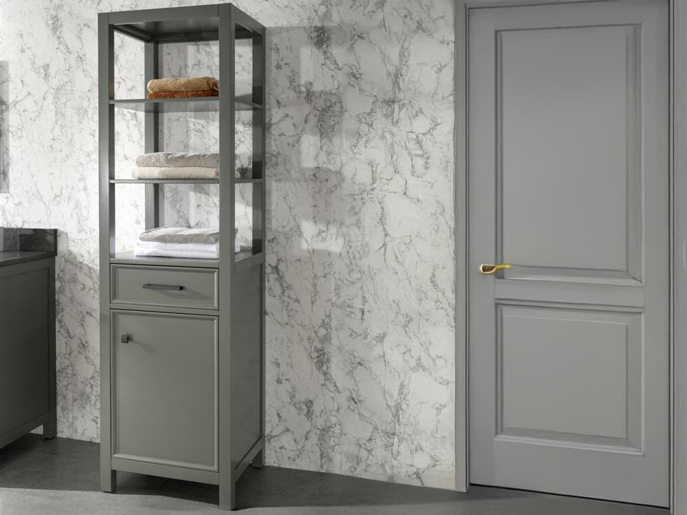 Legion Furniture Wlf Series Pewter Green Linen Cabinet