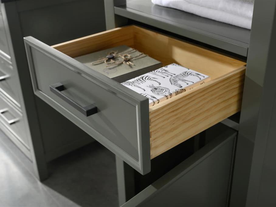 Legion Furniture Wlf Series Pewter Green Linen Cabinet