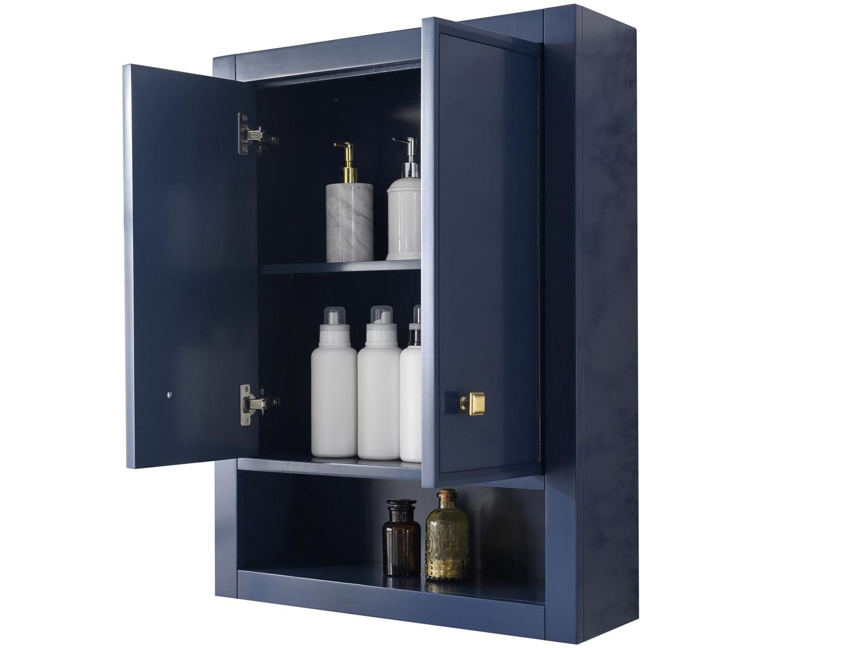 Legion Furniture Wlf Series Blue Toilet Topper Cabinet