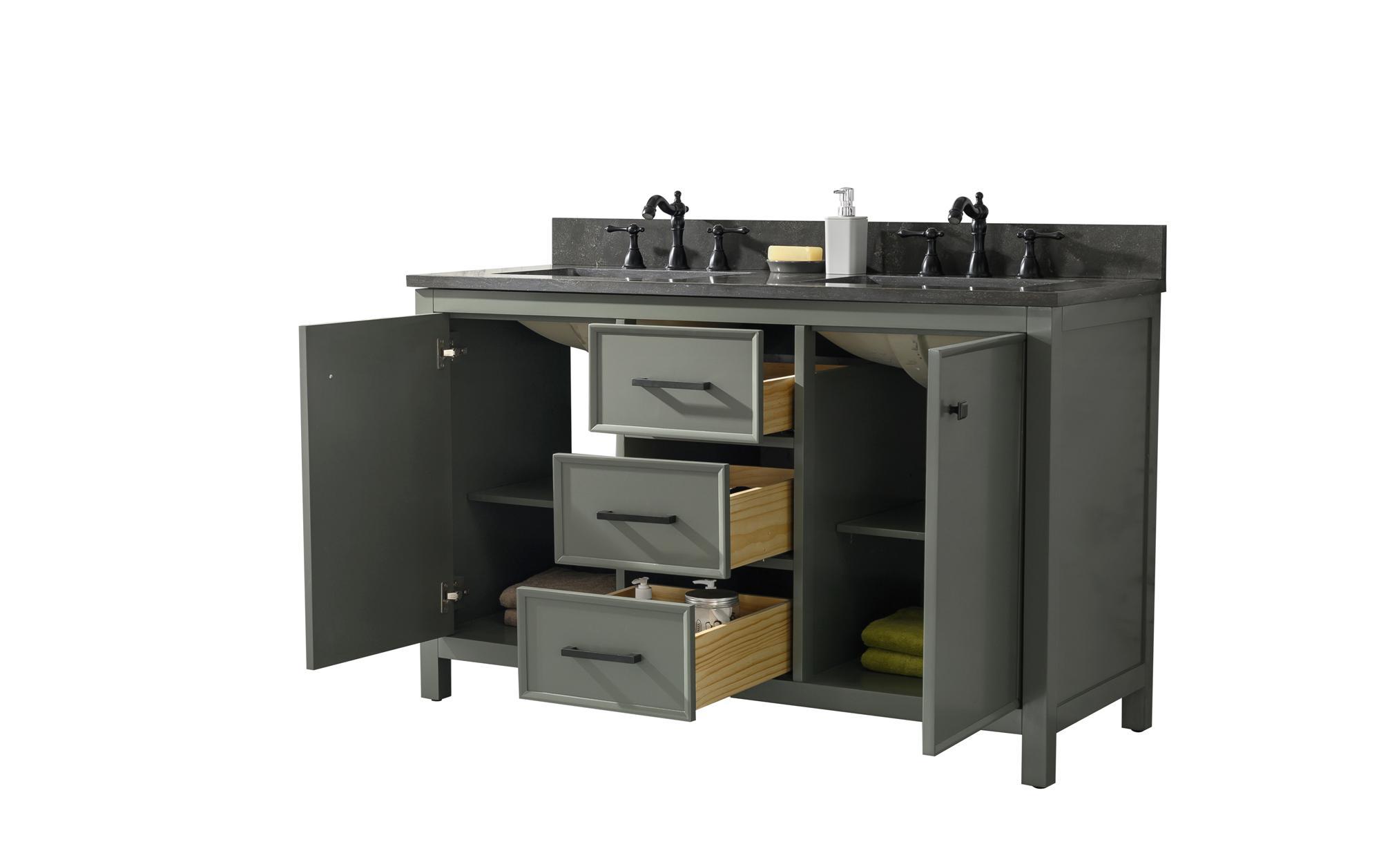 Legion Furniture Wlf Series Pewter Green Vanity