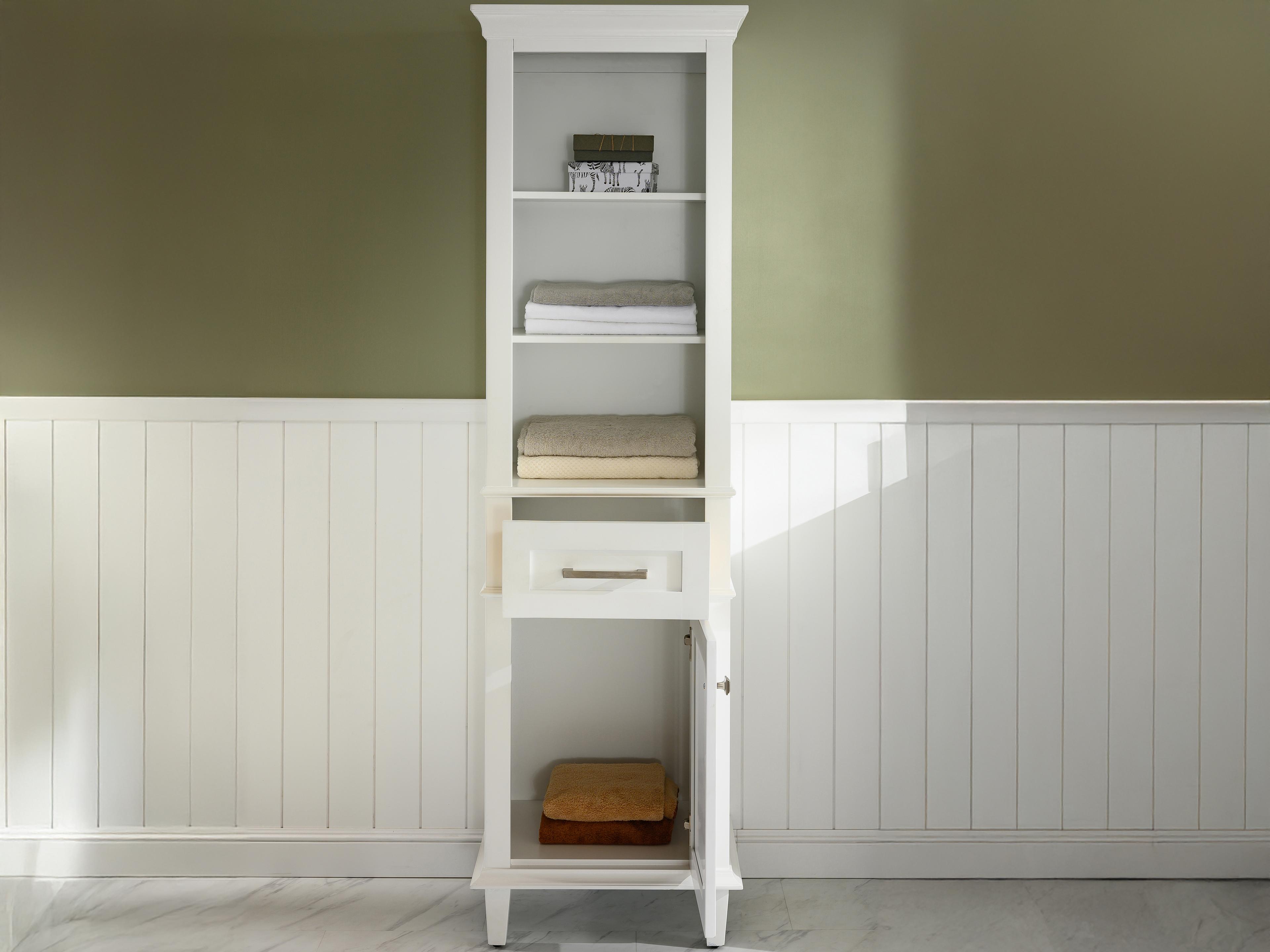 Legion Furniture Wlf Series White Linen Cabinet
