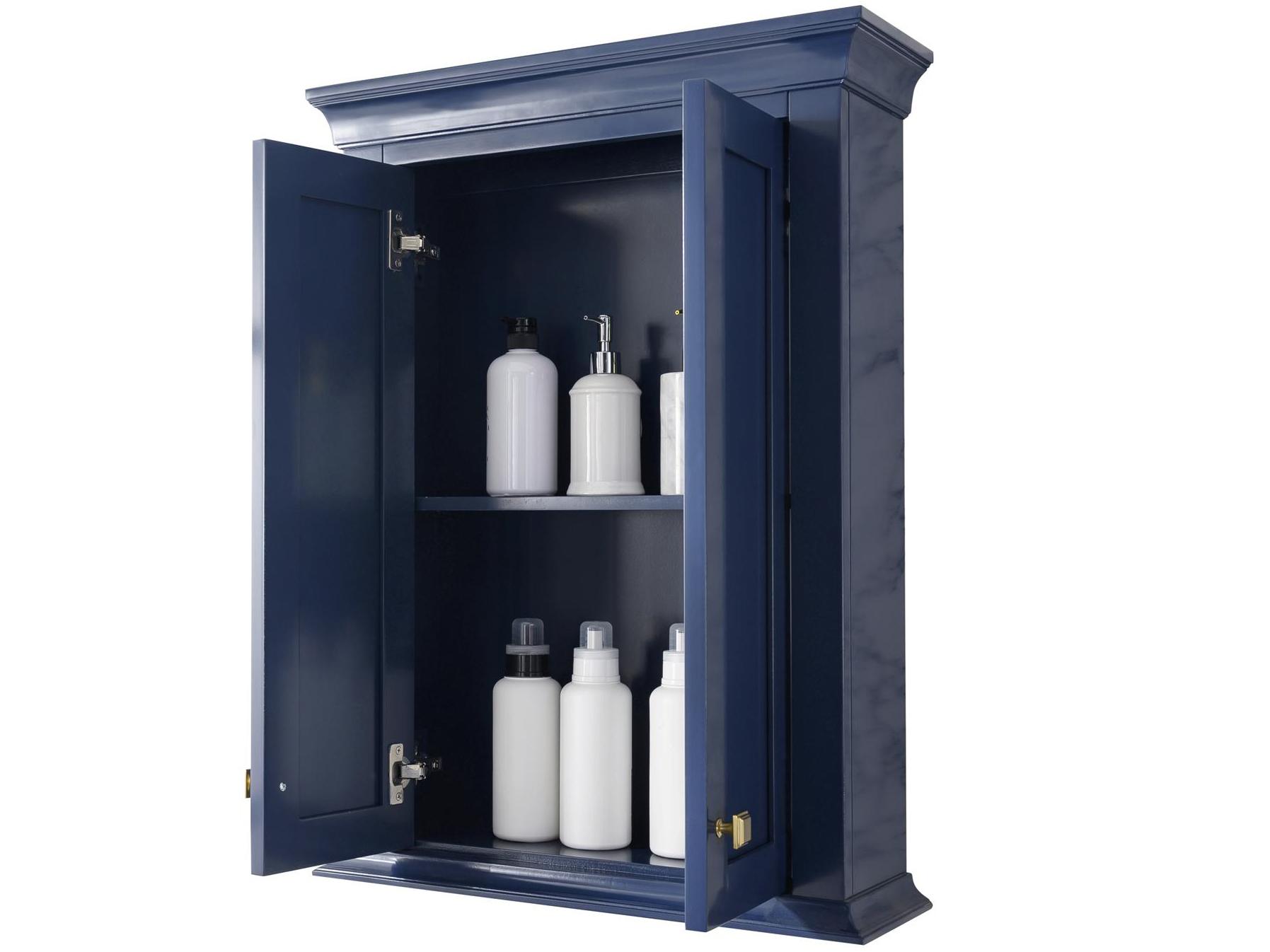 Legion Furniture Wlf Series Blue Toilet Topper Cabinet