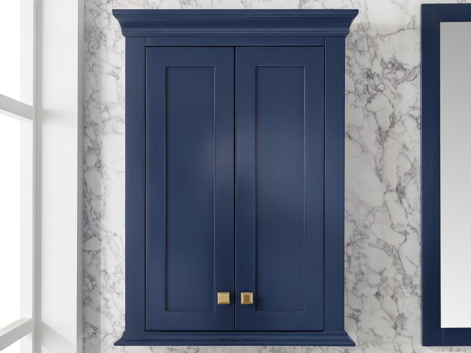Legion Furniture Wlf Series Blue Toilet Topper Cabinet