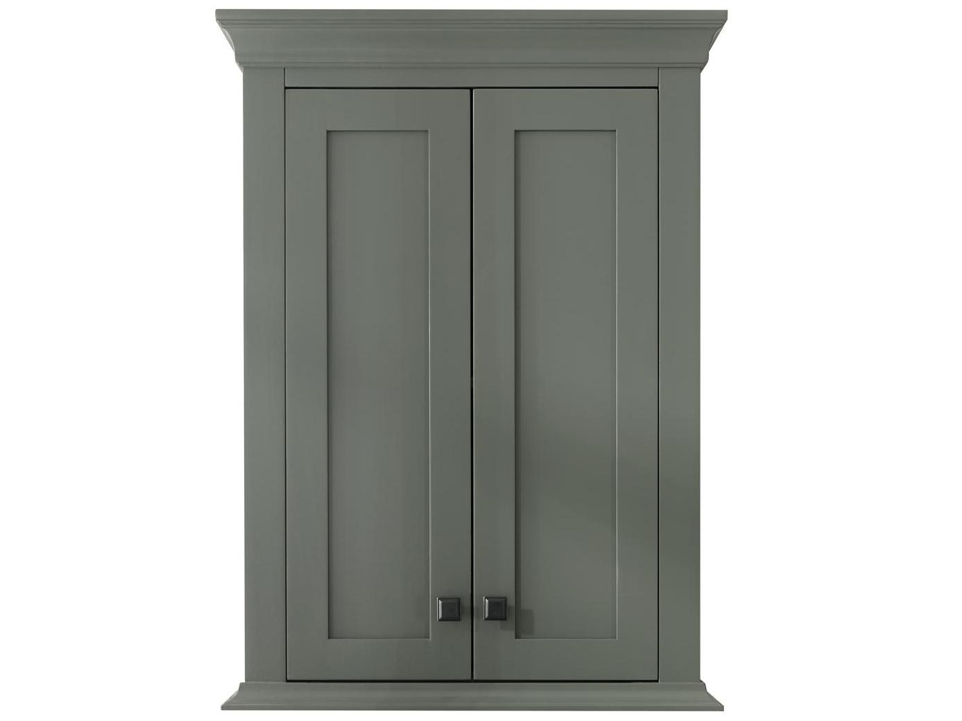 Legion Furniture Wlf Series Pewter Green Toilet Topper Cabinet