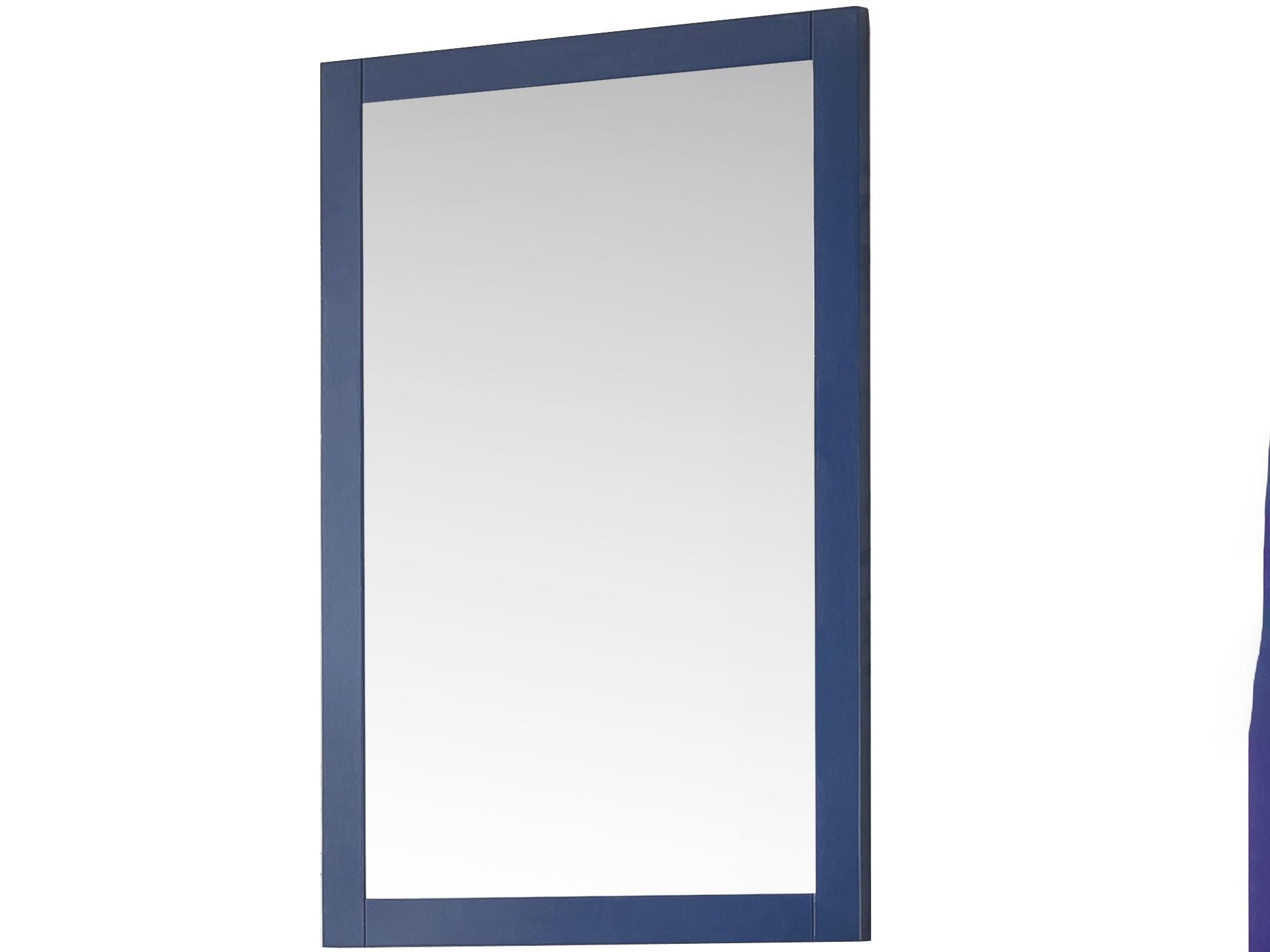 Legion Furniture Wlf Series Blue Wall Mirror Vertical