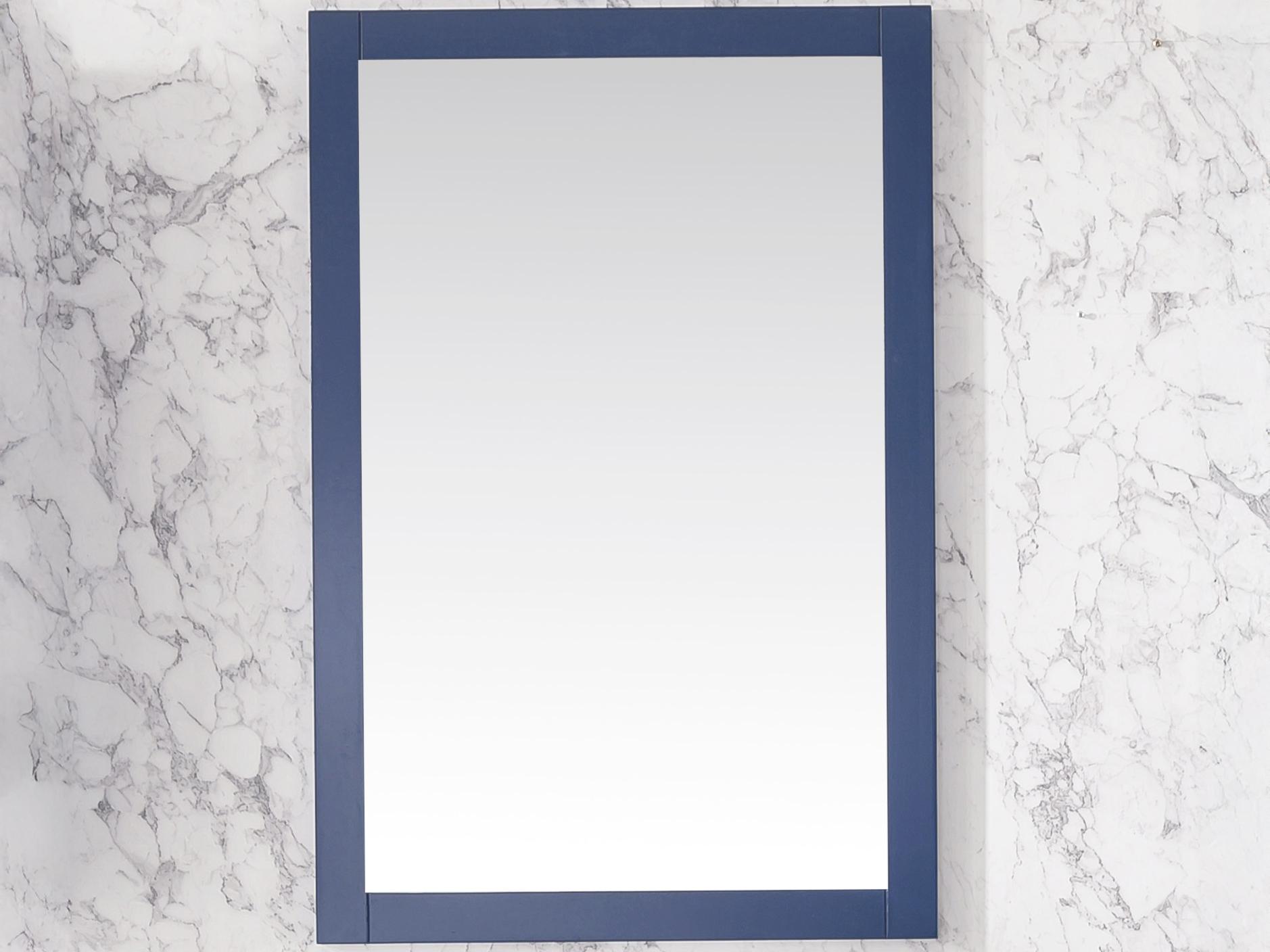 Legion Furniture Wlf Series Blue Wall Mirror Vertical