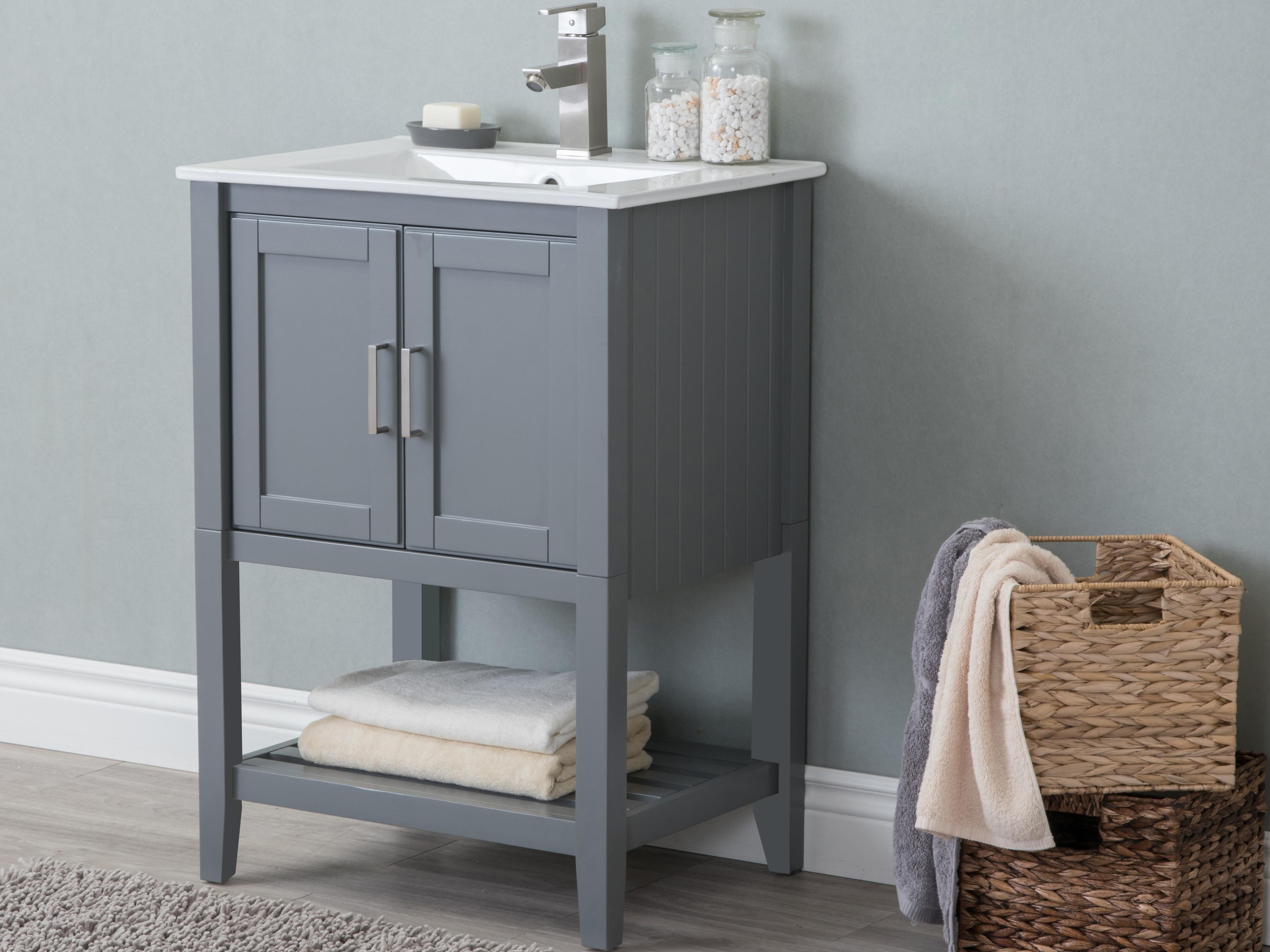 Legion Furniture Wlf Series Sink Vanity Westchester Gray