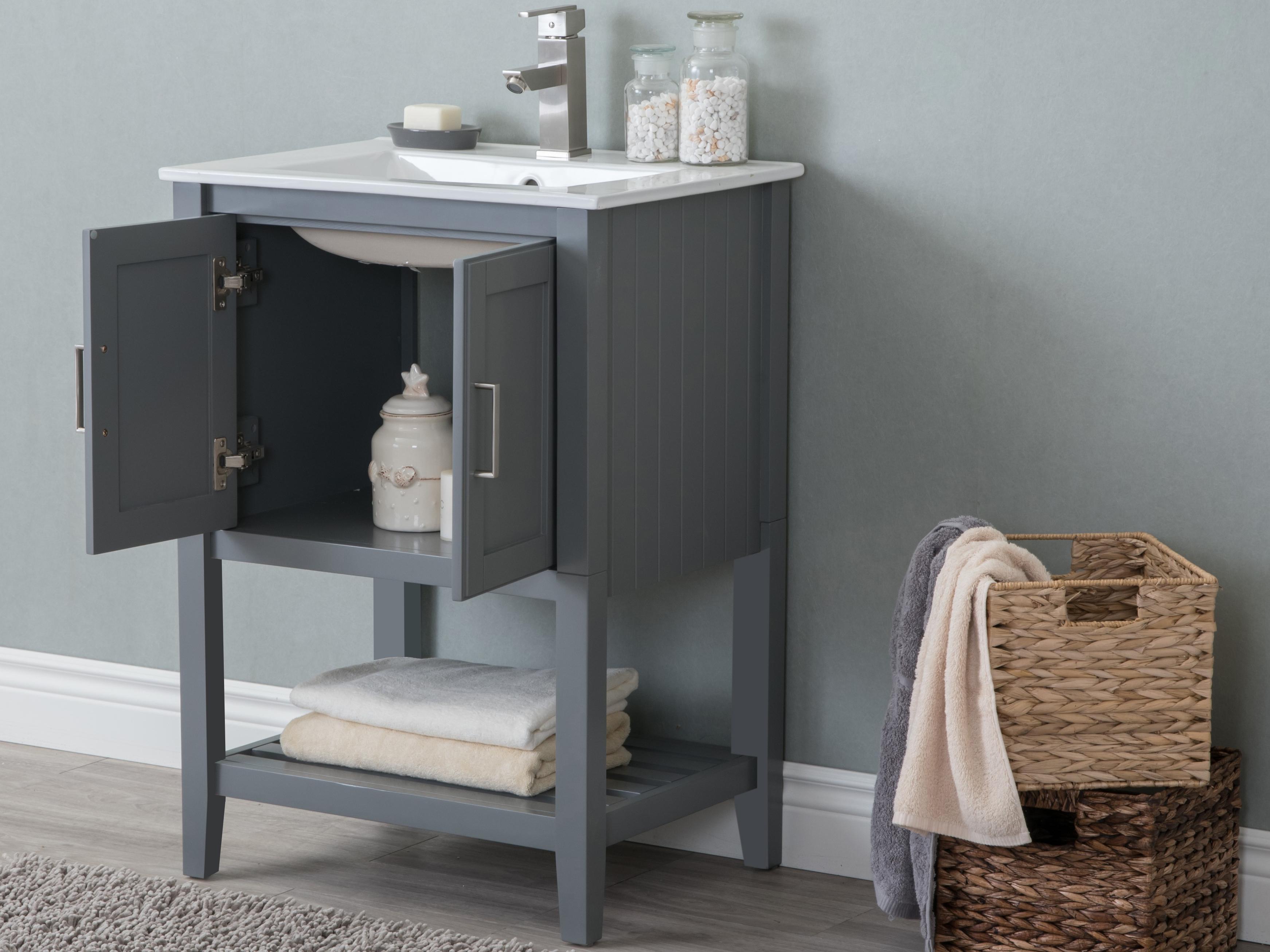 Legion Furniture Wlf Series Sink Vanity Westchester Gray