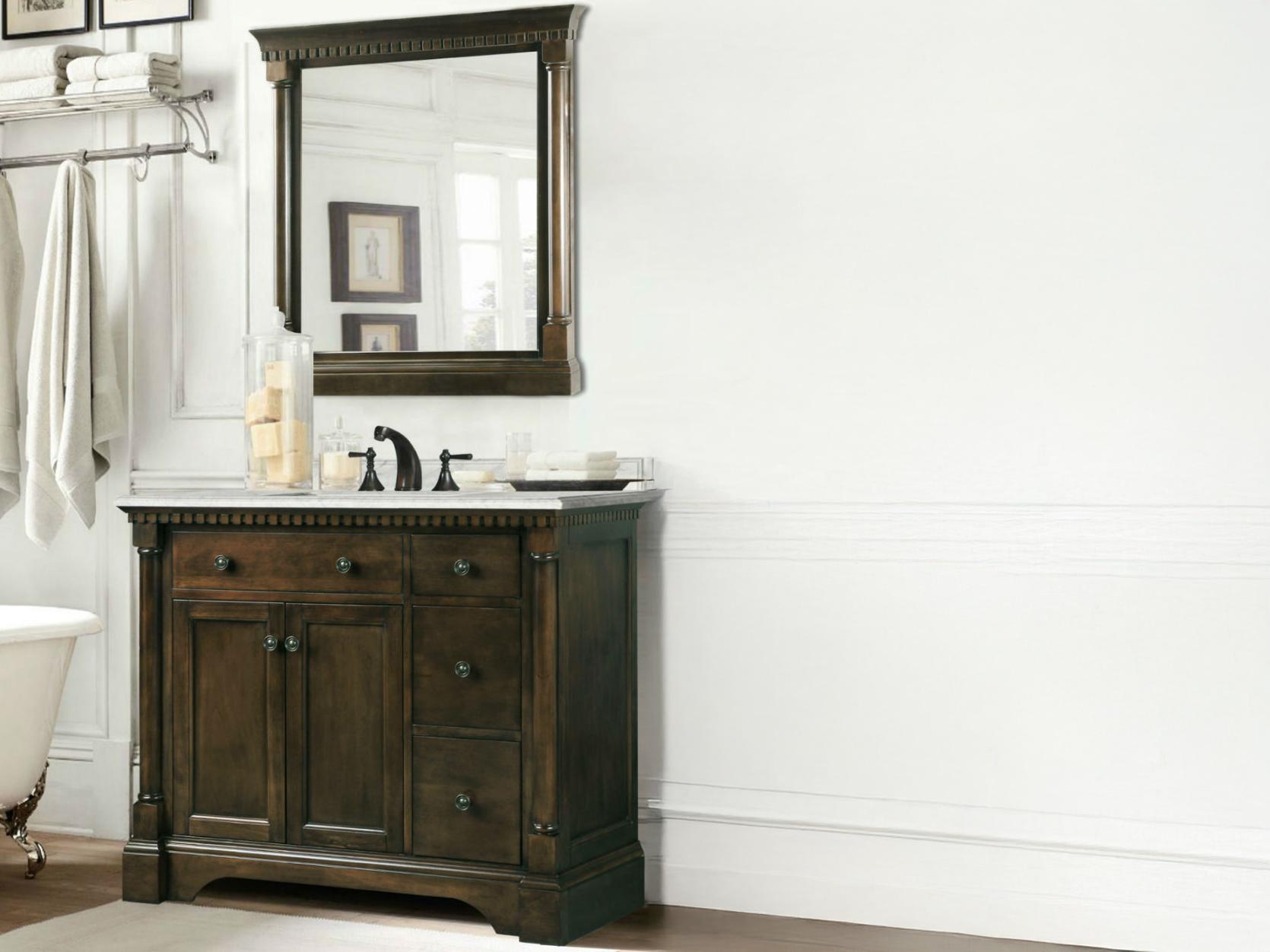 Legion Furniture Wlf Series Sink Vanity Antique Coffee