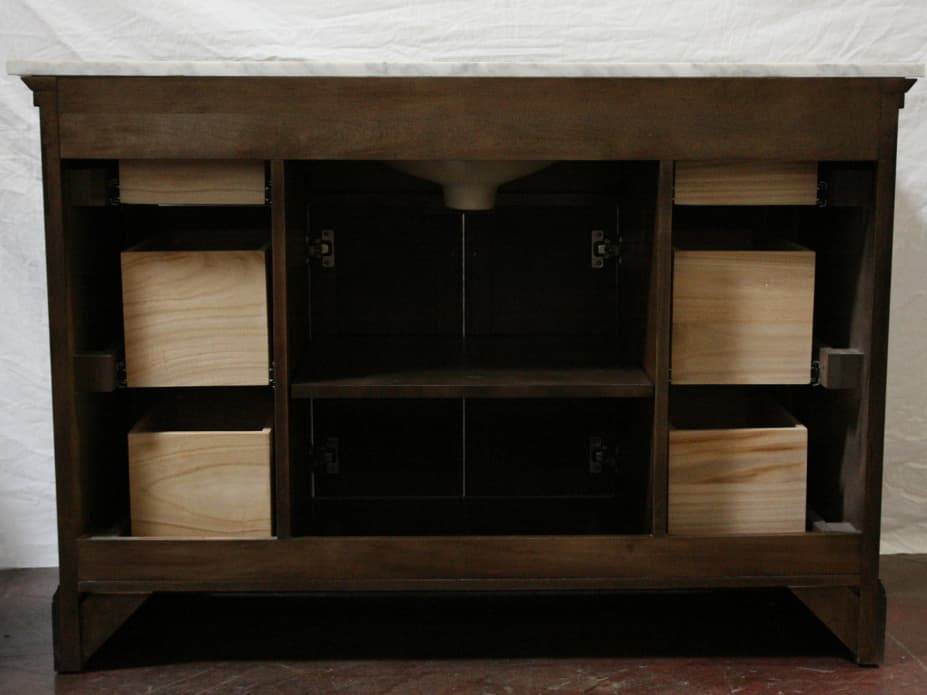 Legion Furniture Wlf Series Sink Vanity Antique Coffee