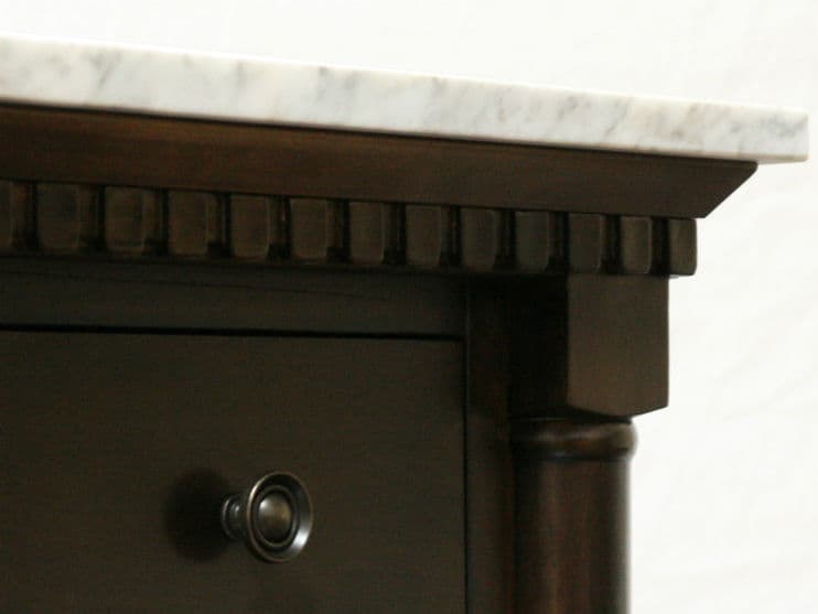 Legion Furniture Wlf Series Sink Vanity Antique Coffee