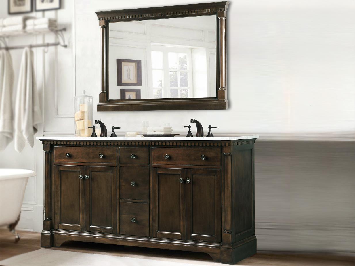 Legion Furniture Wlf Series Sink Vanity Antique Coffee