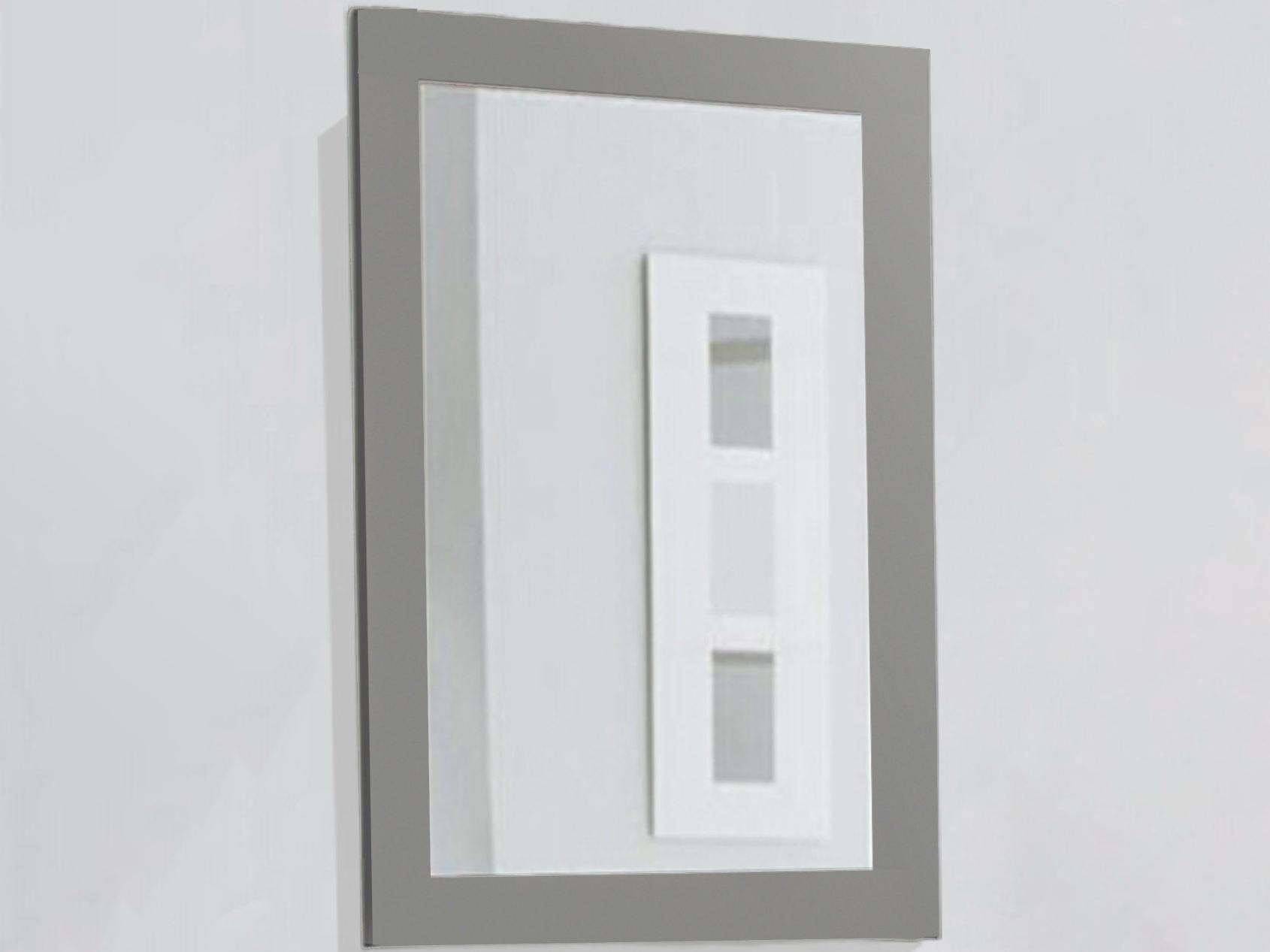 Legion Furniture Wlf Series Sink Vanity Gray Wall Mirror Rectangular