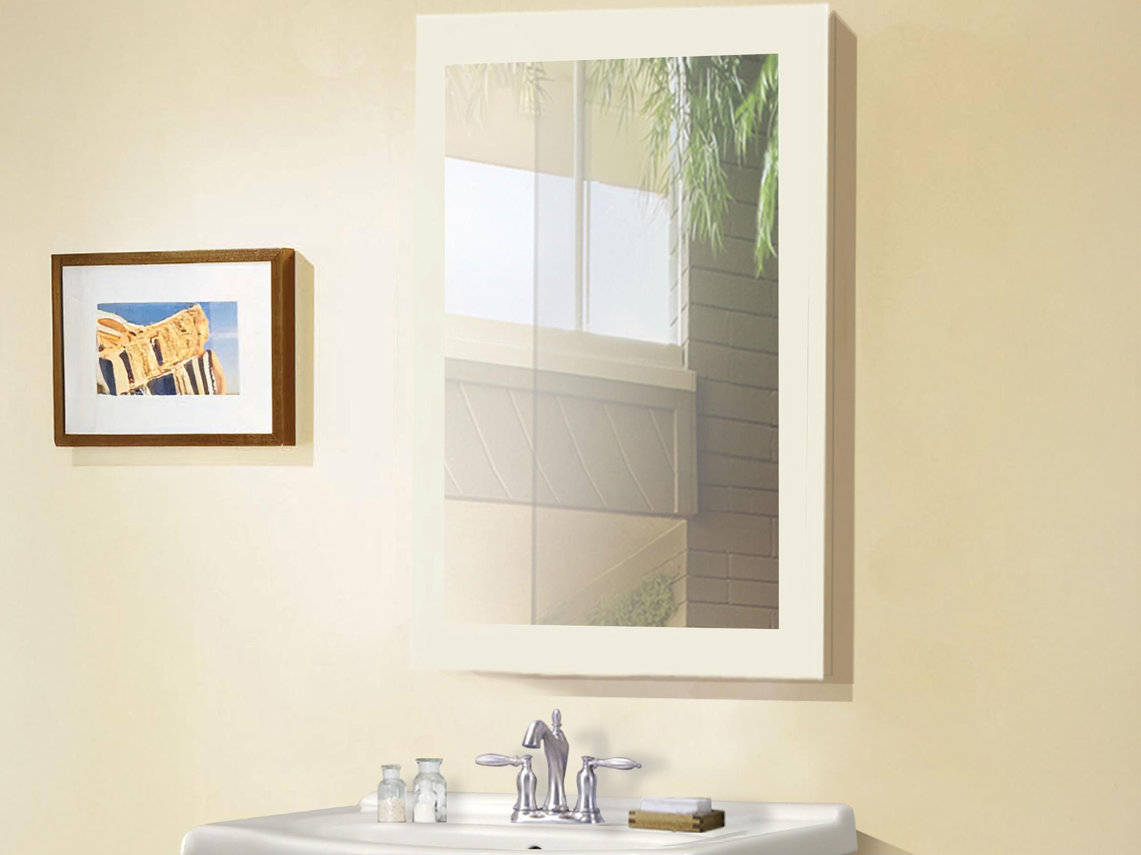 Legion Furniture Wlf Series Sink Vanity White Wall Mirror Vertical