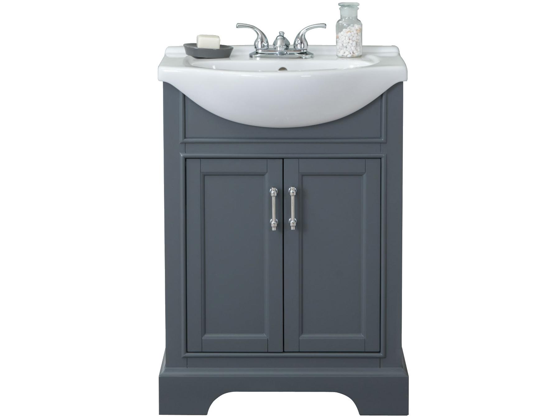 Legion Furniture Wlf Series Sink Vanity Dark Gray