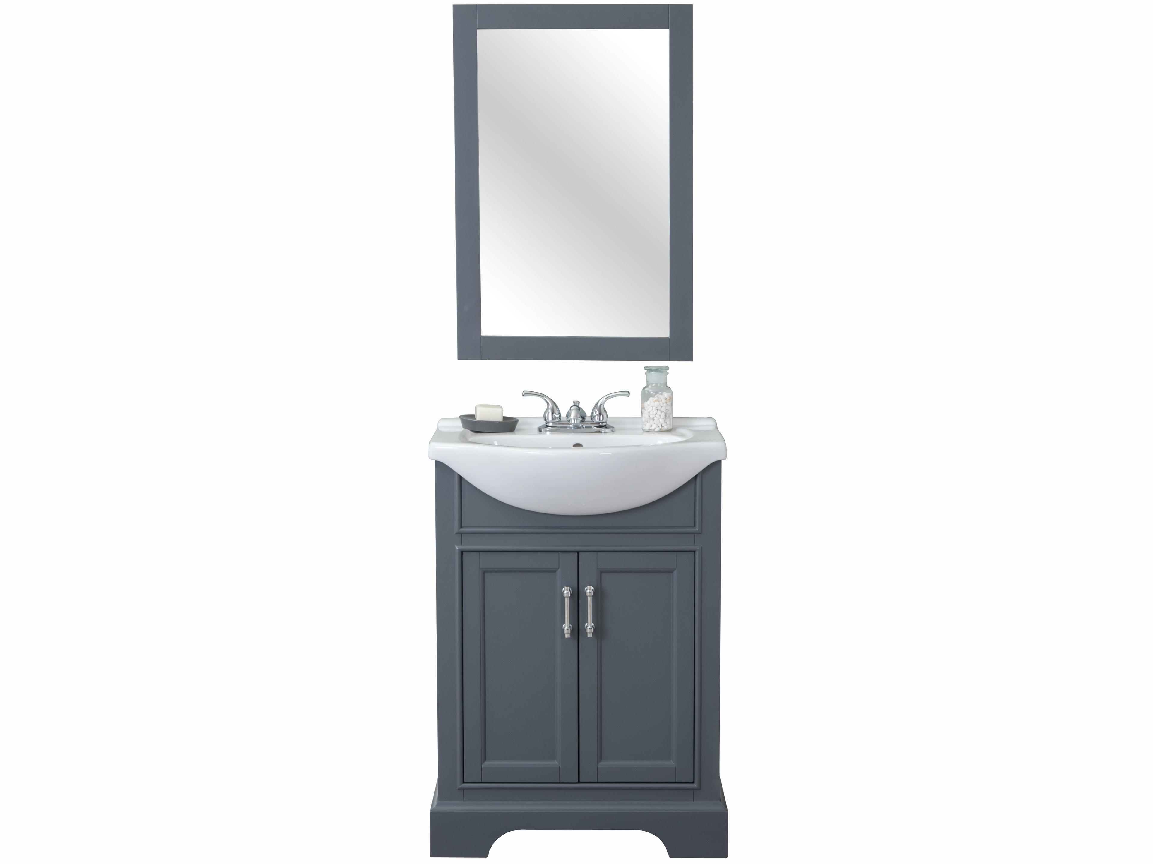 Legion Furniture Wlf Series Sink Vanity Dark Gray