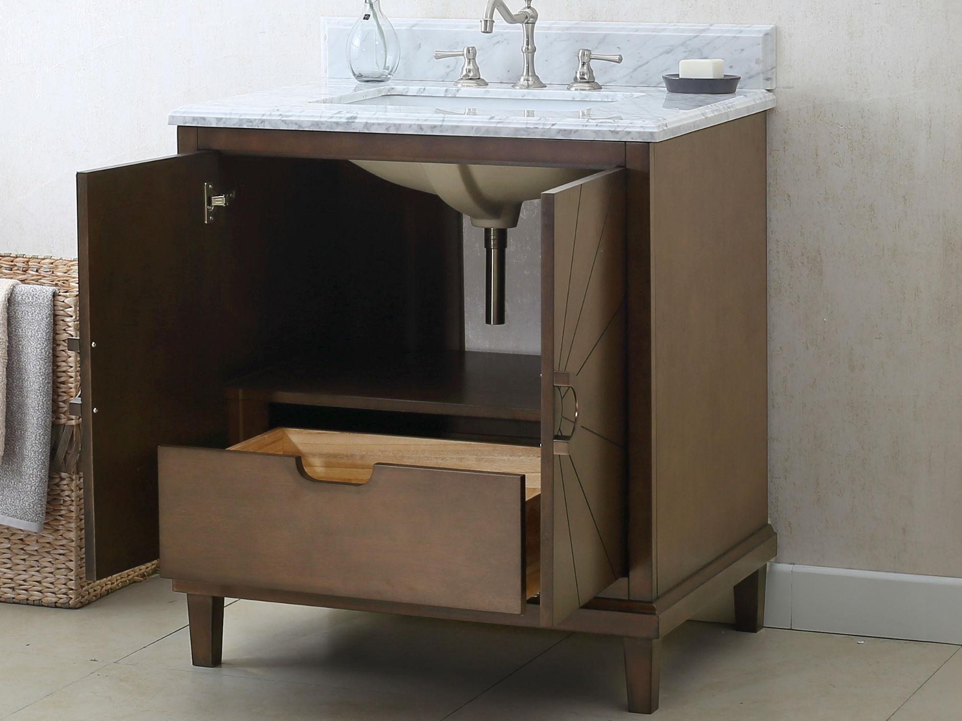 Legion Furniture Wlf Series Sink Vanity Antique Coffee