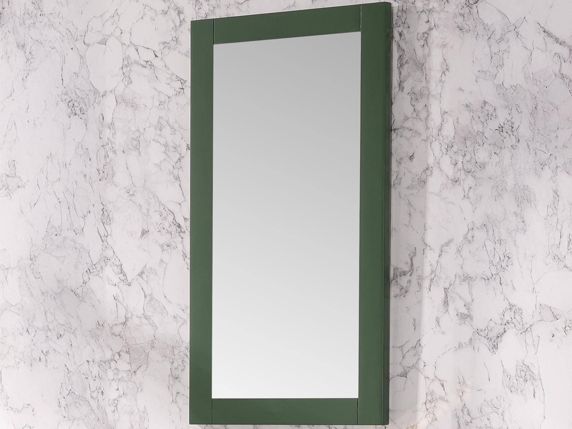 Legion Furniture Wlf Series Vogue Green Wall Mirror Vertical