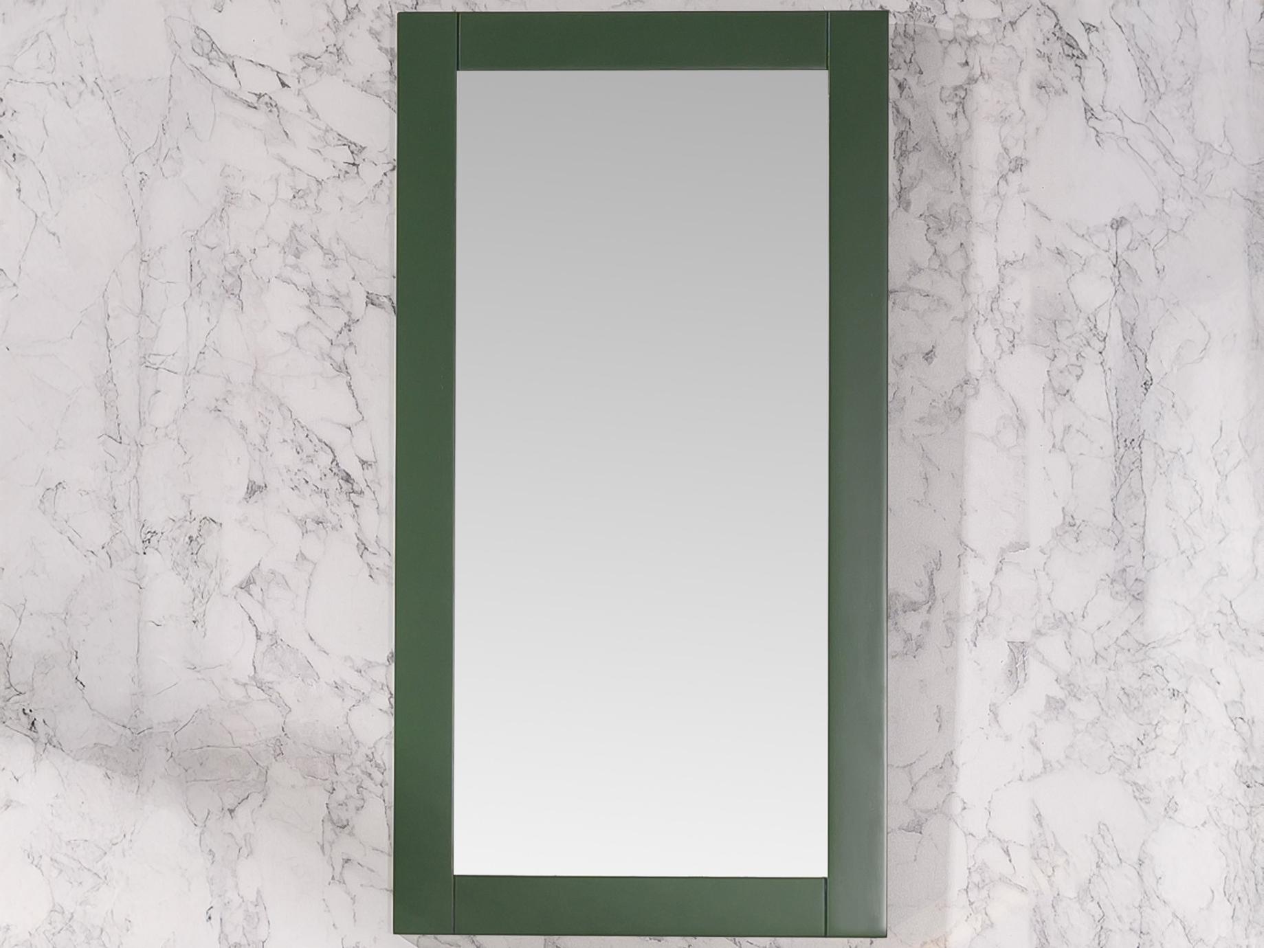 Legion Furniture Wlf Series Vogue Green Wall Mirror Vertical