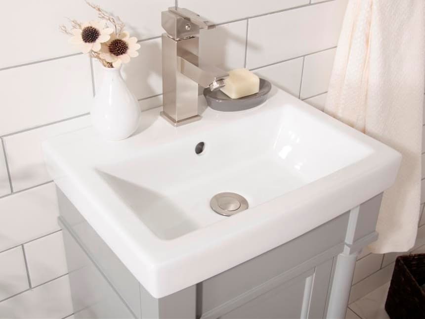 Legion Furniture Wlf Series Gray Vanity