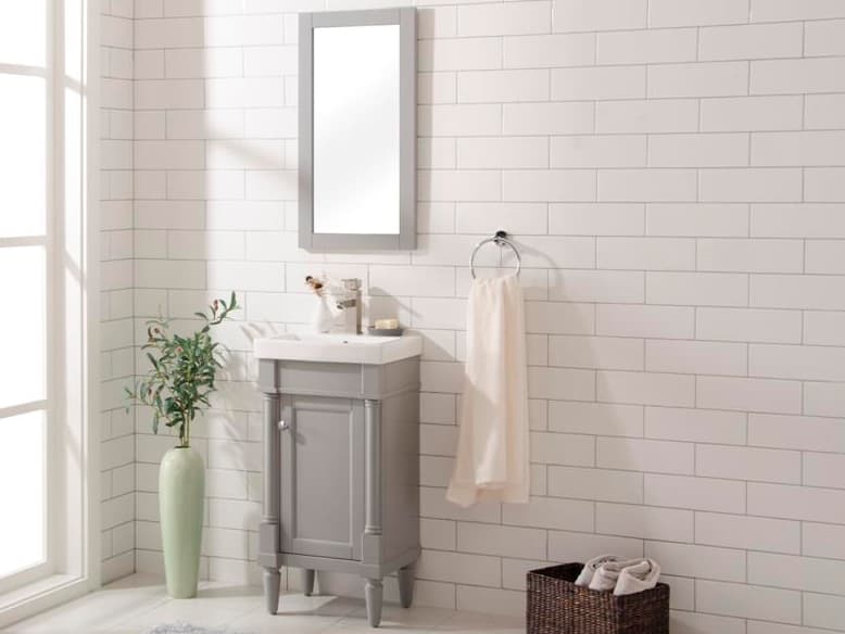 Legion Furniture Wlf Series Gray Vanity