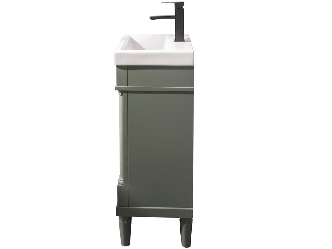 Legion Furniture Wlf Series Pewter Green Vanity