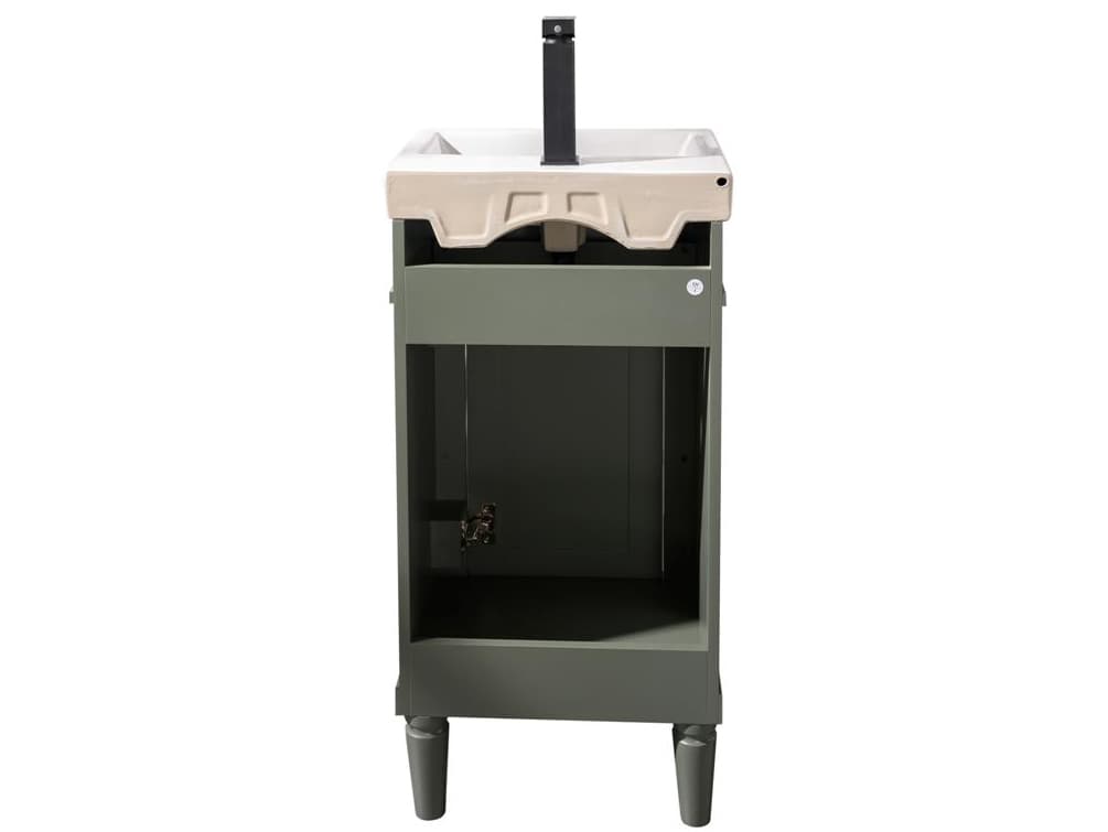 Legion Furniture Wlf Series Pewter Green Vanity