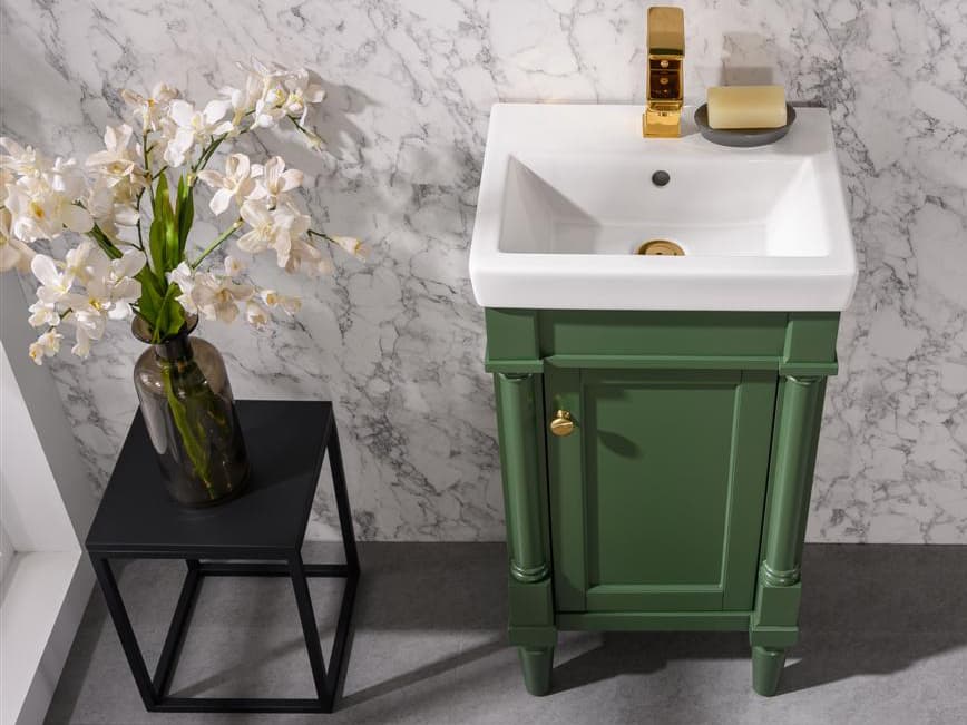 Legion Furniture Wlf Series Vogue Green Vanity