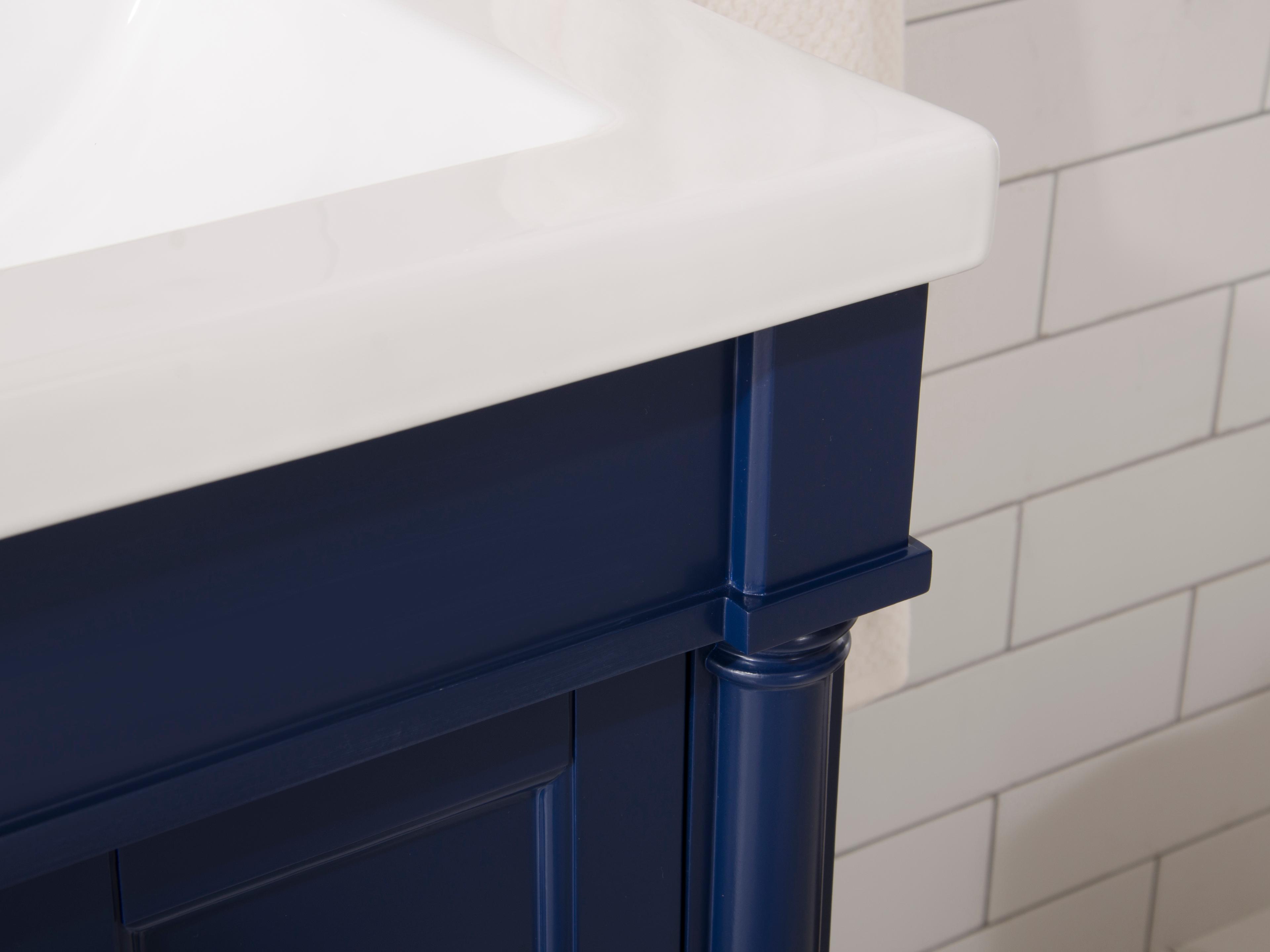 Legion Furniture Wlf Series Blue Vanity