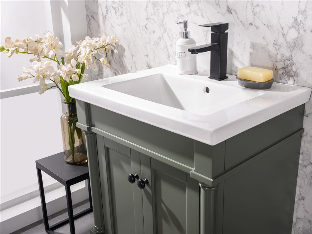 Legion Furniture Wlf Series Pewter Green Vanity