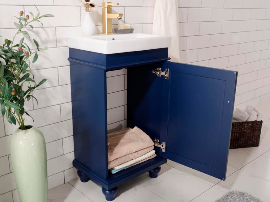 Legion Furniture Wlf Series Blue Vanity