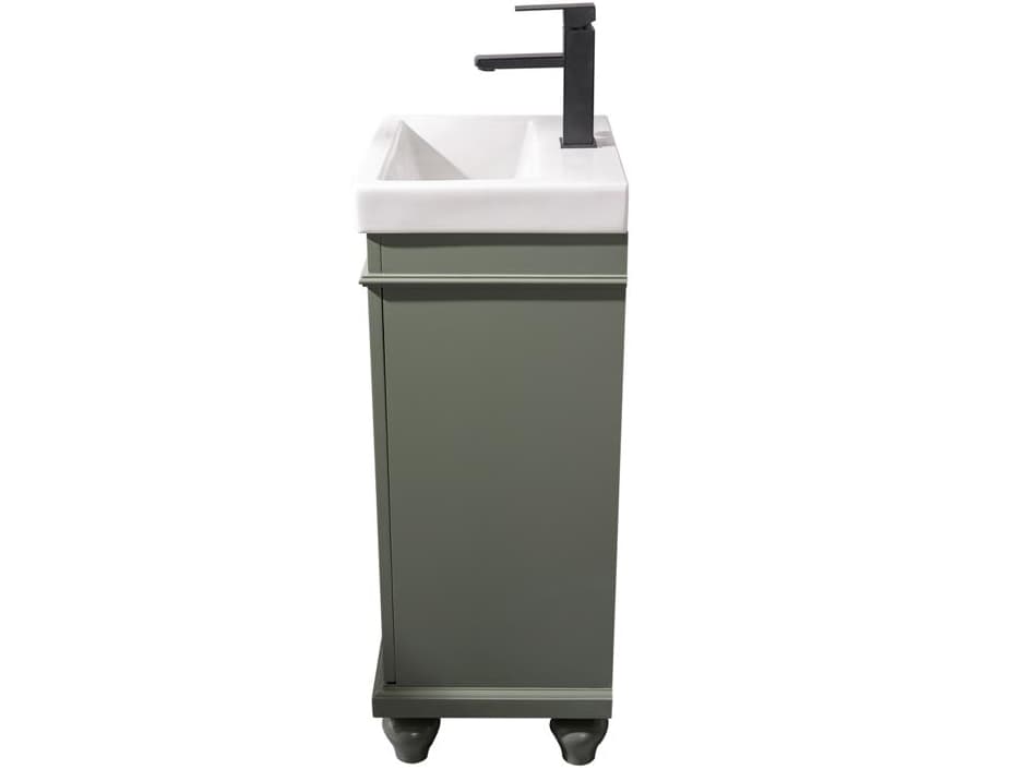 Legion Furniture Wlf Series Pewter Green Vanity