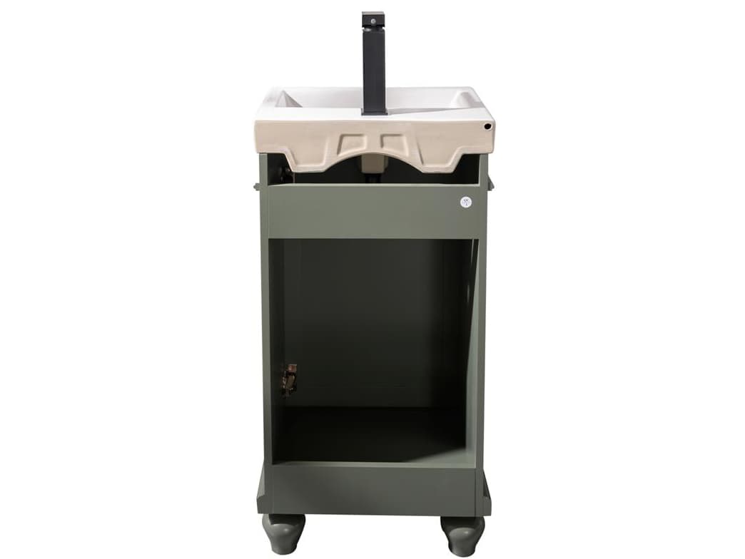 Legion Furniture Wlf Series Pewter Green Vanity
