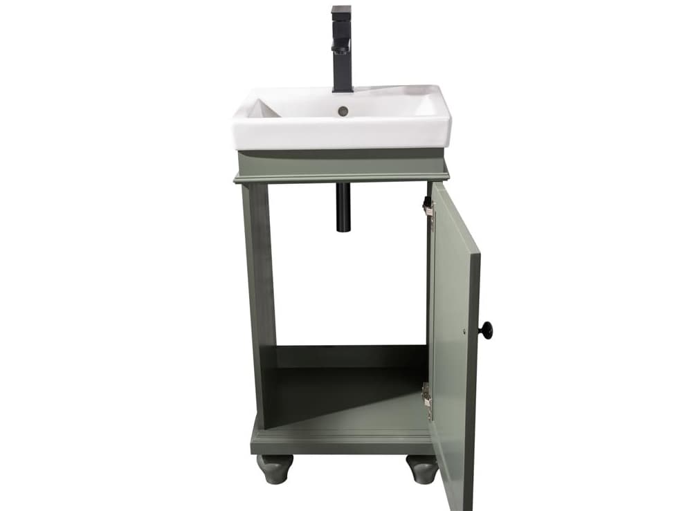 Legion Furniture Wlf Series Pewter Green Vanity