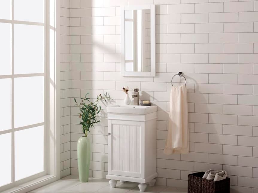 Legion Furniture Wlf Series White Vanity
