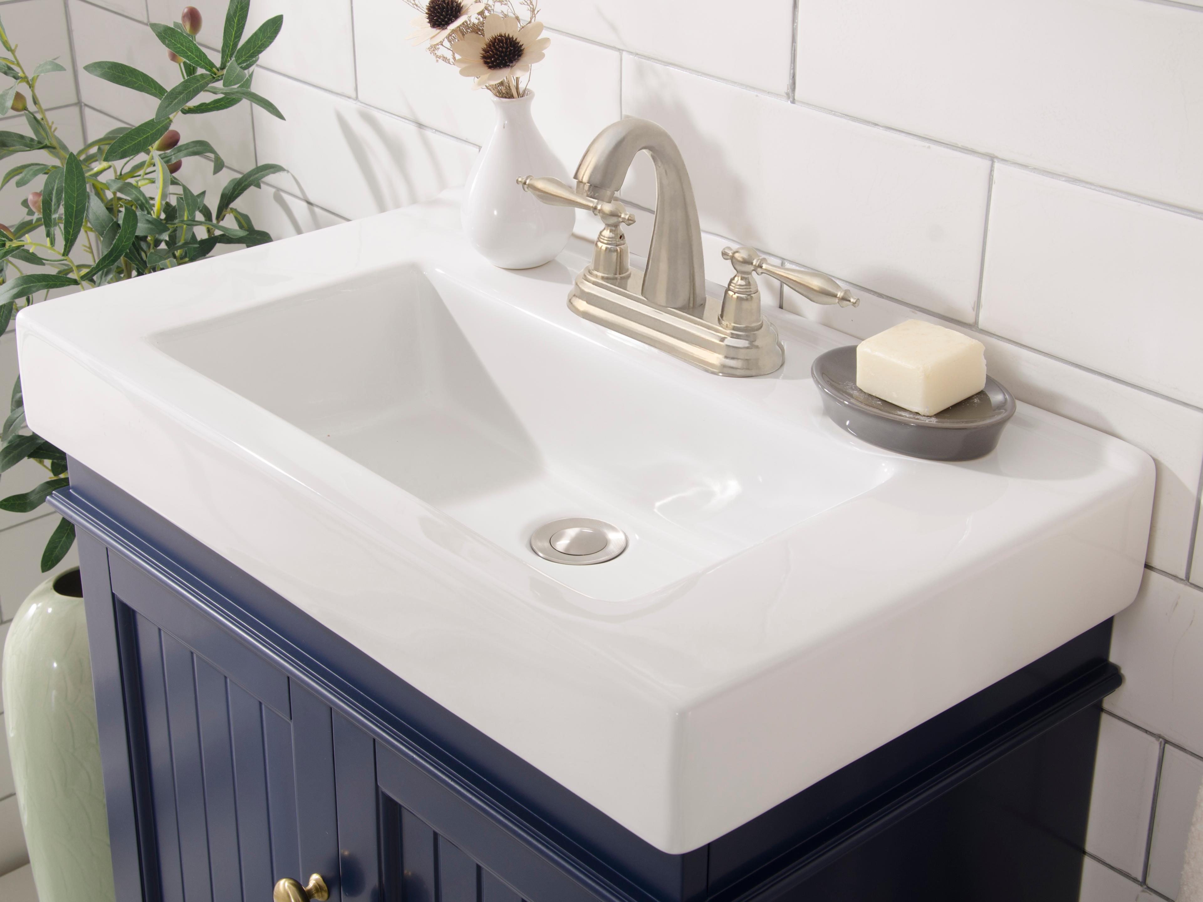 Legion Furniture Wlf Series Blue Vanity