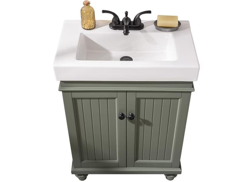 Legion Furniture Wlf Series Pewter Green Vanity