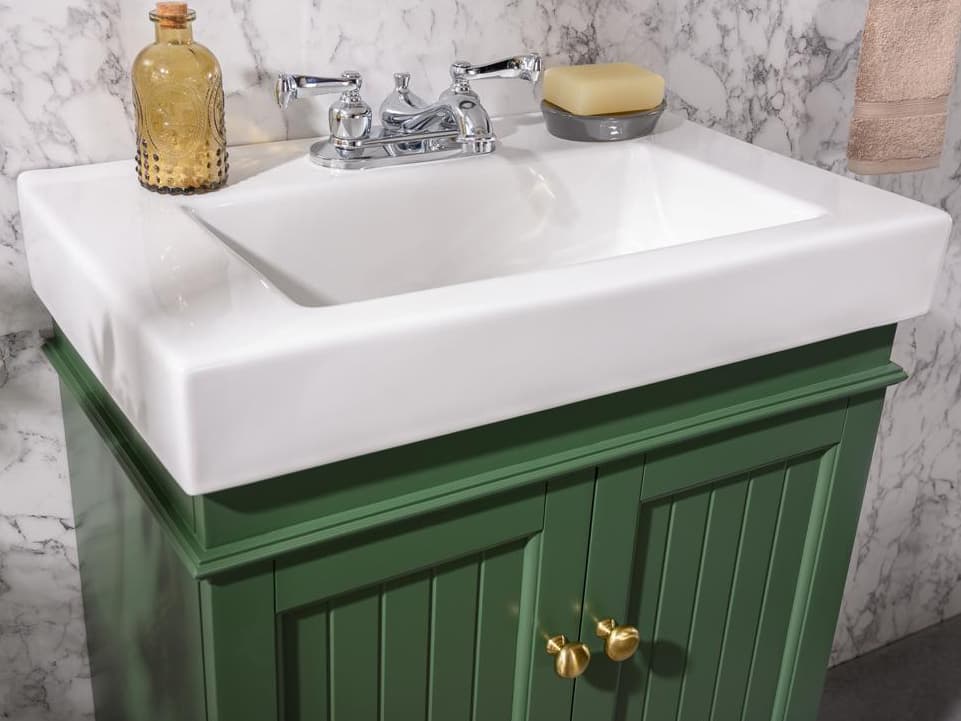 Legion Furniture Wlf Series Vogue Green Vanity