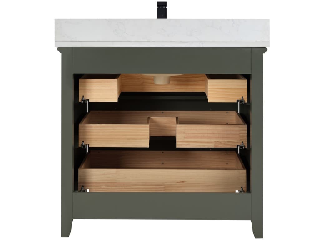 Legion Furniture Ws Series Pewter Green Vanity