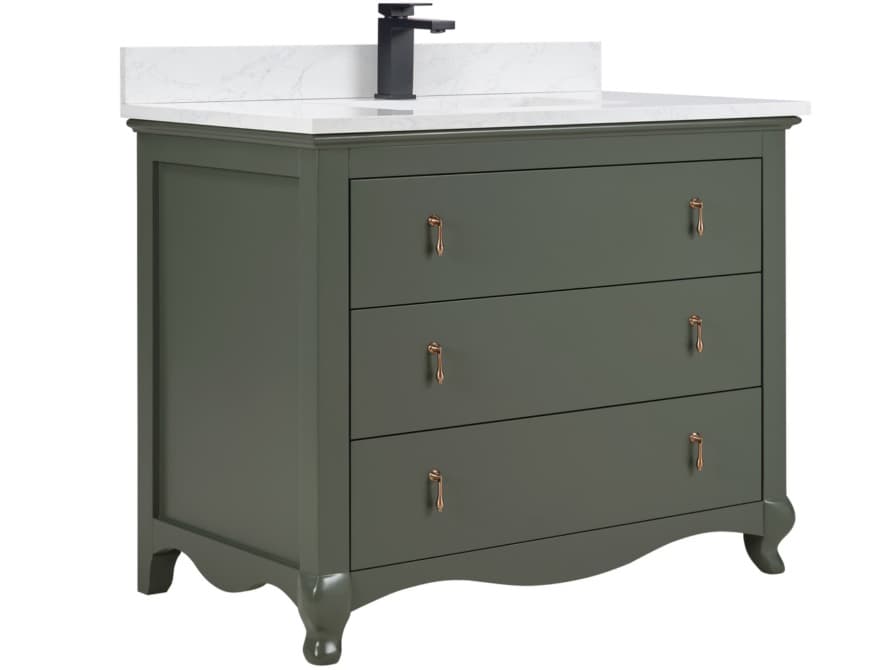 Legion Furniture Ws Series Pewter Green Vanity