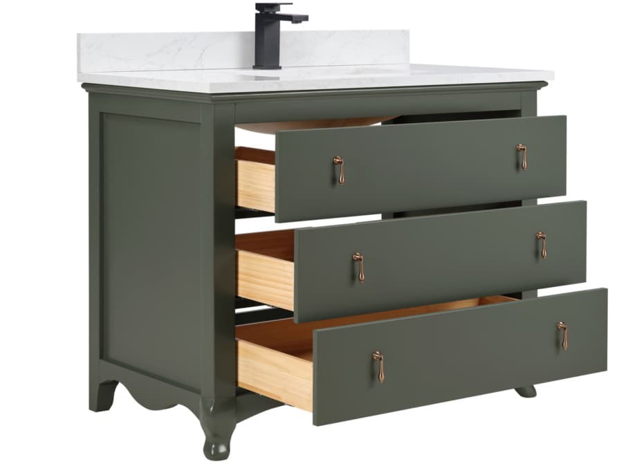 Legion Furniture Ws Series Pewter Green Vanity