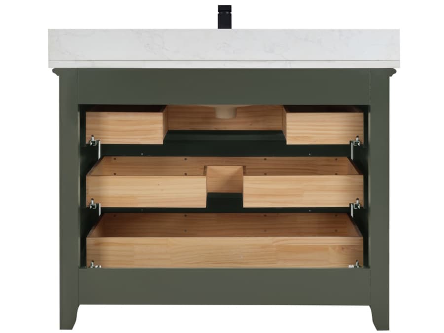 Legion Furniture Ws Series Pewter Green Vanity