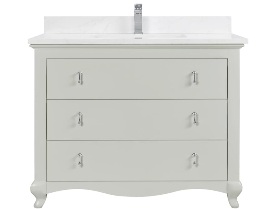 Legion Furniture Ws Series Silver Strand Vanity