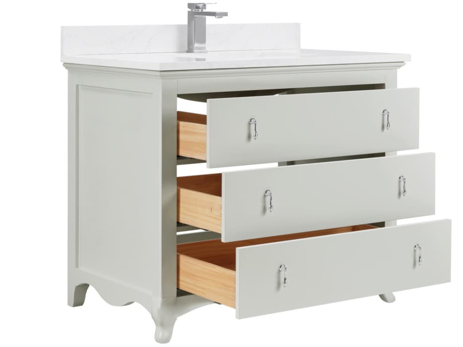 Legion Furniture Ws Series Silver Strand Vanity
