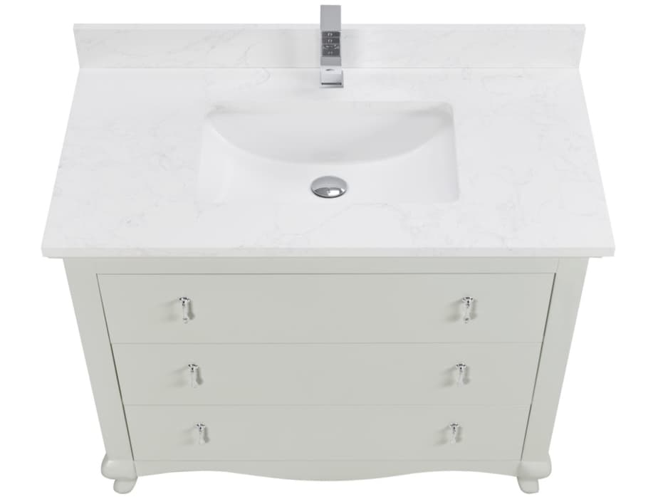 Legion Furniture Ws Series Silver Strand Vanity